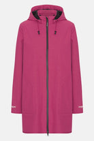 Softshell regenjas RAIN135 | Sangria | Raincoat | Ilse Jacobsen