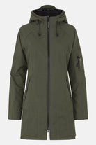 Softshell regenjas RAIN37 | Army | Raincoat | Ilse Jacobsen