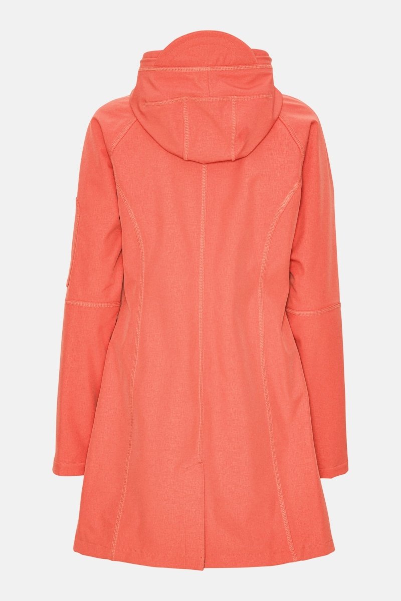 Softshell regenjas RAIN37 | Spiced Coral | Raincoat | Ilse Jacobsen