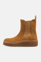 Suède chelsea boots CALIRA06 | Cashew Clay | Shoes | Ilse Jacobsen