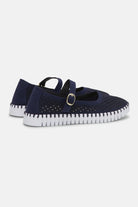 Tulip Ballerina TULIP3476 | Dark Indigo White | Shoes | Ilse Jacobsen