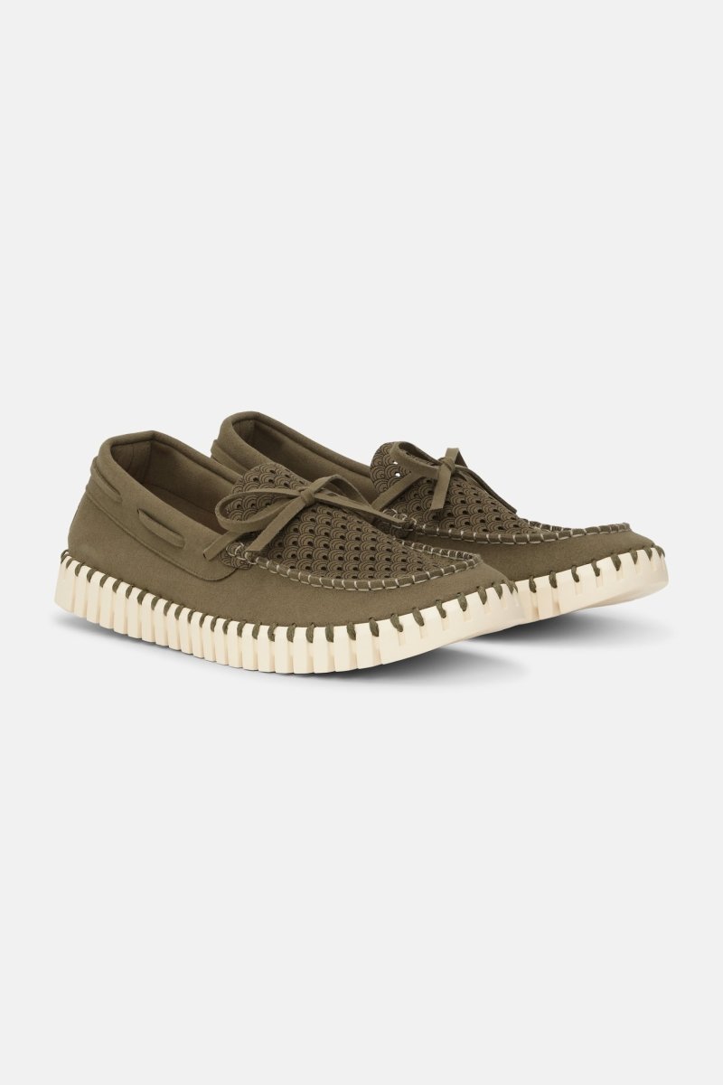 Tulip Bootschoen Heren TULIP3488MEN | Deep Olive Pearled Ivory | Shoes | Ilse Jacobsen