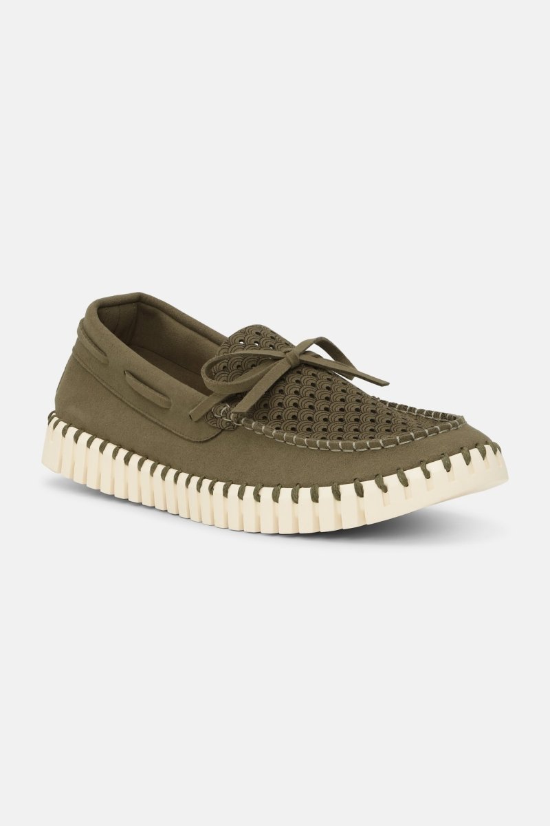 Tulip Bootschoen Heren TULIP3488MEN | Deep Olive Pearled Ivory | Shoes | Ilse Jacobsen