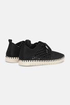 Tulip Sneakers TULIP4275 | Black Pearled Ivory | Shoes | Ilse Jacobsen