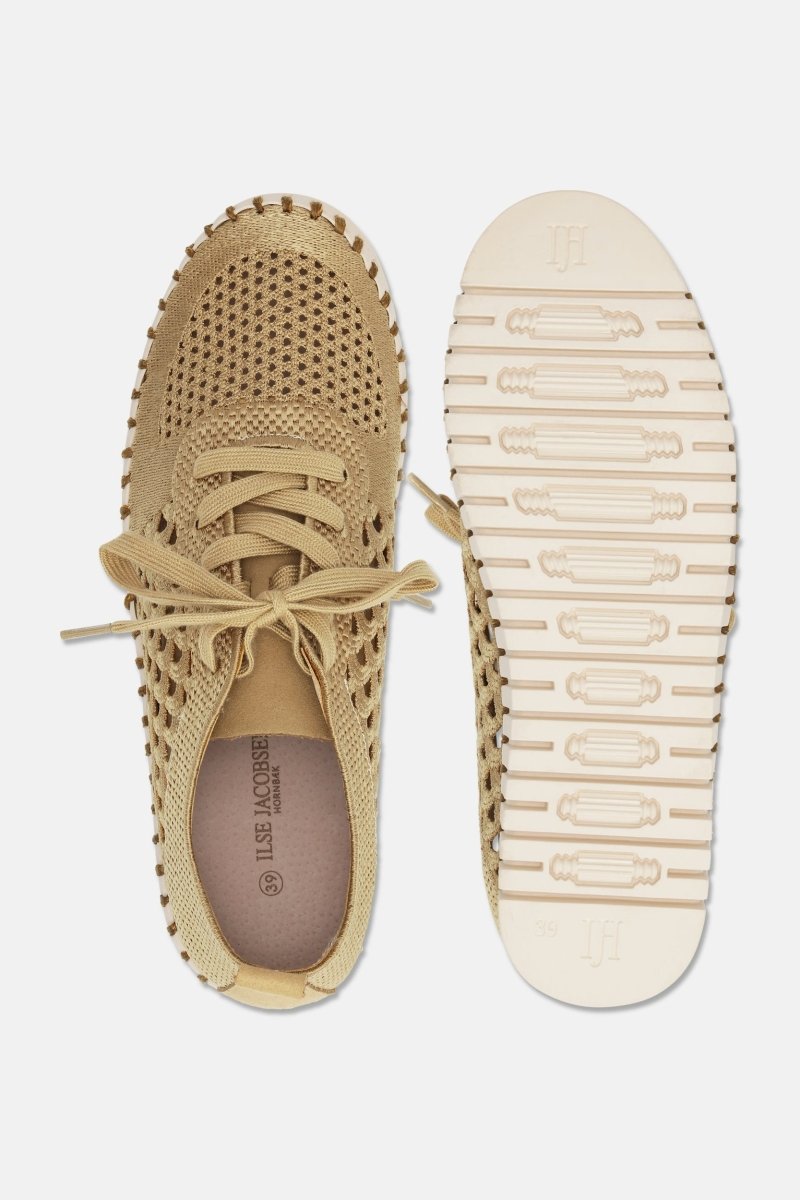 Tulip Borduurschoen TULIP4275 | Cashew Pearled Ivory | Shoes | Ilse Jacobsen