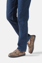 Tulip loafer met luipaardprint TULIP3222 | Animal Black | Shoes | Ilse Jacobsen