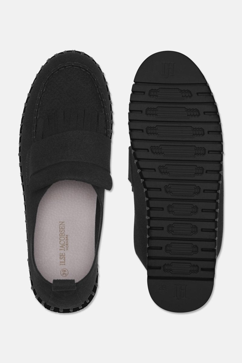 Tulip Loafer TULIP3888 | Black Black | Shoes | Ilse Jacobsen