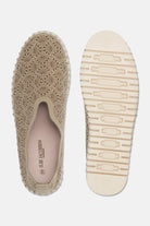 Tulip Organic Print Instapper TULIP3485 | Coriander Pearled Ivory | Shoes | Ilse Jacobsen
