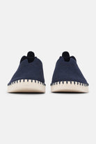 Tulip Organic Print Instapper TULIP3485 | Dark Indigo Pearled Ivory | Shoes | Ilse Jacobsen