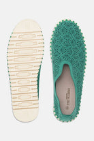 Tulip Organic Print Instapper TULIP3485 | Spruce Pearled Ivory | Shoes | Ilse Jacobsen