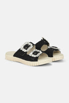 Tulip Sandal TULIP1040 | Black Pearled Ivory | Shoes | Ilse Jacobsen
