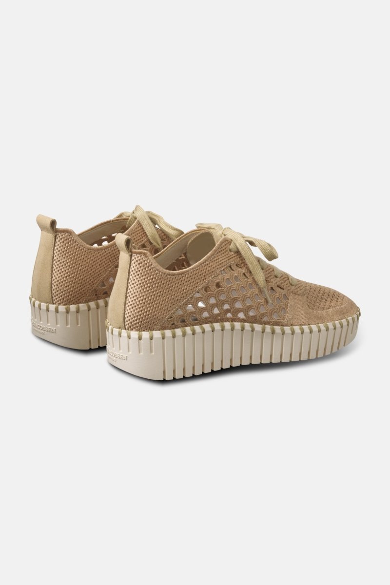 Platform Tulip Sneakers TULIP4273 | Cashew Pearled Ivory | Shoes | Ilse Jacobsen