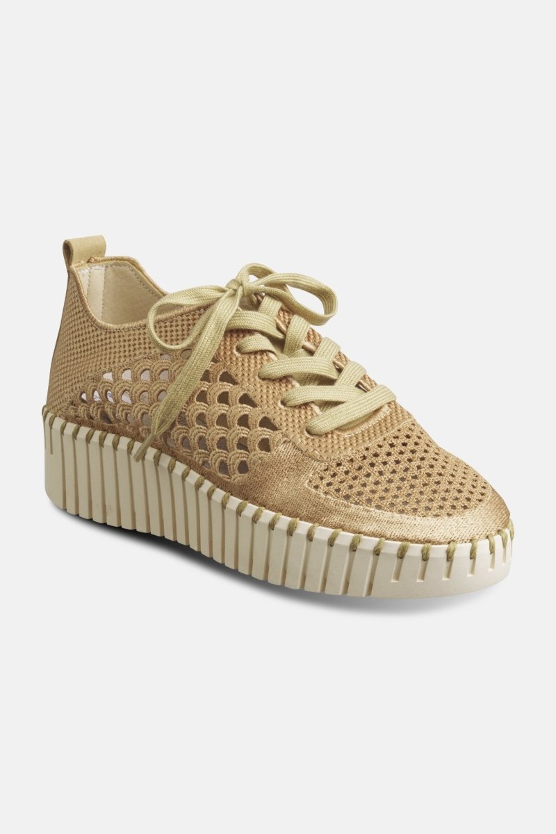 Platform Tulip Sneakers TULIP4273 | Cashew Pearled Ivory | Shoes | Ilse Jacobsen