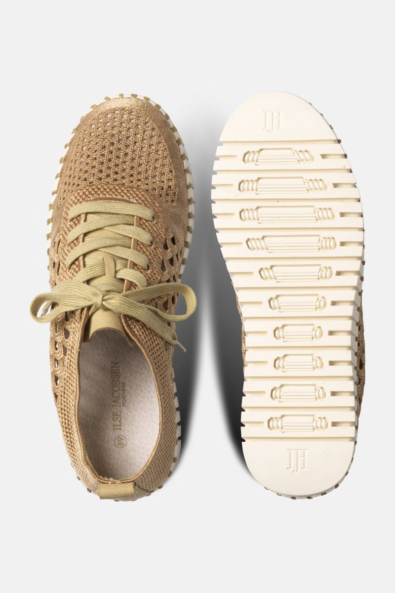Platform Tulip Sneakers TULIP4273 | Cashew Pearled Ivory | Shoes | Ilse Jacobsen