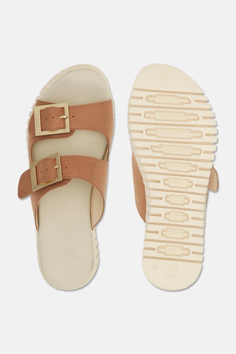 Tulip Verstelbare Sandal TULIP1039 | Nougat Pearled Ivory | Shoes | Ilse Jacobsen