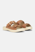 Tulip Verstelbare Sandal TULIP1039 | Nougat Pearled Ivory | Shoes | Ilse Jacobsen