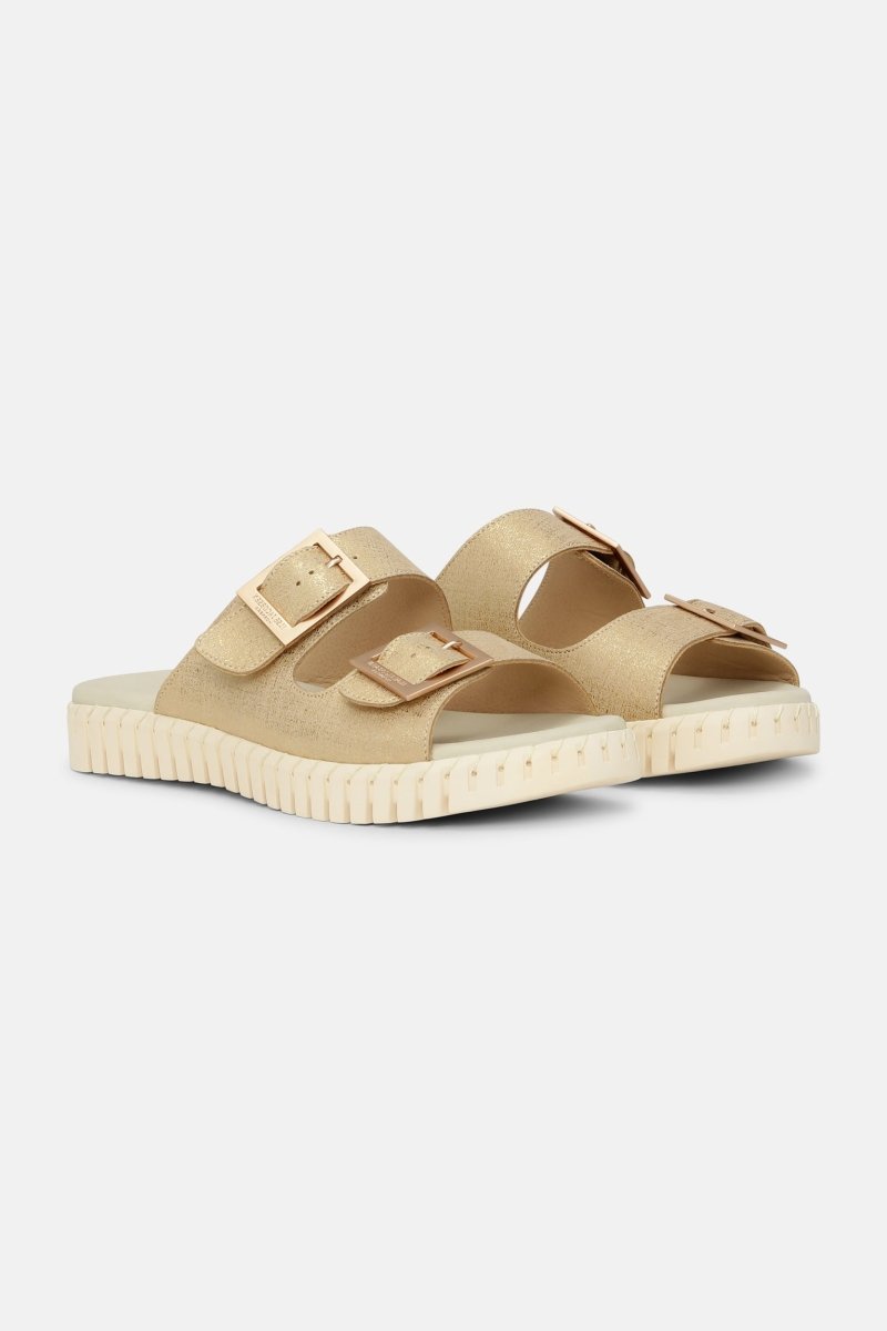 Tulip Verstelbare Sandal TULIP1039 | Platin Pearled Ivory | Shoes | Ilse Jacobsen