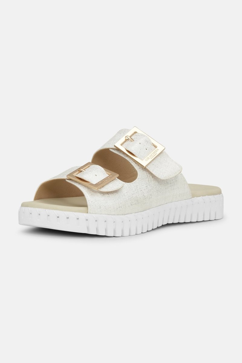 Tulip Verstelbare Sandal TULIP1039 | White Pearled Ivory | Shoes | Ilse Jacobsen