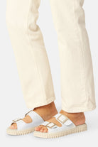 Tulip Verstelbare Sandal TULIP1039 | White Pearled Ivory | Shoes | Ilse Jacobsen