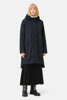 Winterjas RAIN200 | Dark Indigo | Raincoat | Ilse Jacobsen