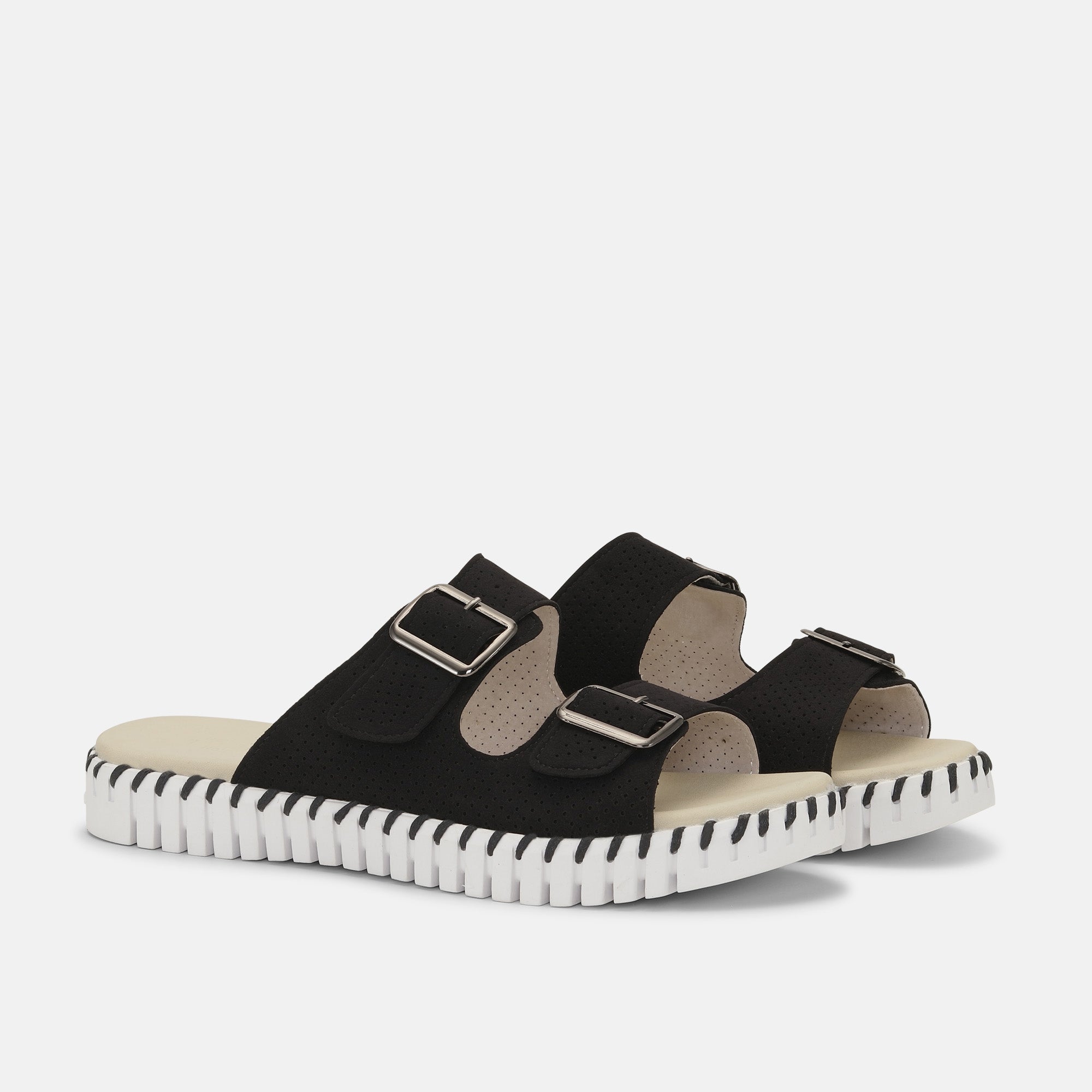 Sandalen TULIP1176LC - 001 Black | Black | Sandals | Ilse Jacobsen