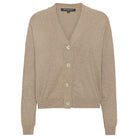 Gebreid vest GWEN4066 | Bleached Sand | Cardigan | Ilse Jacobsen