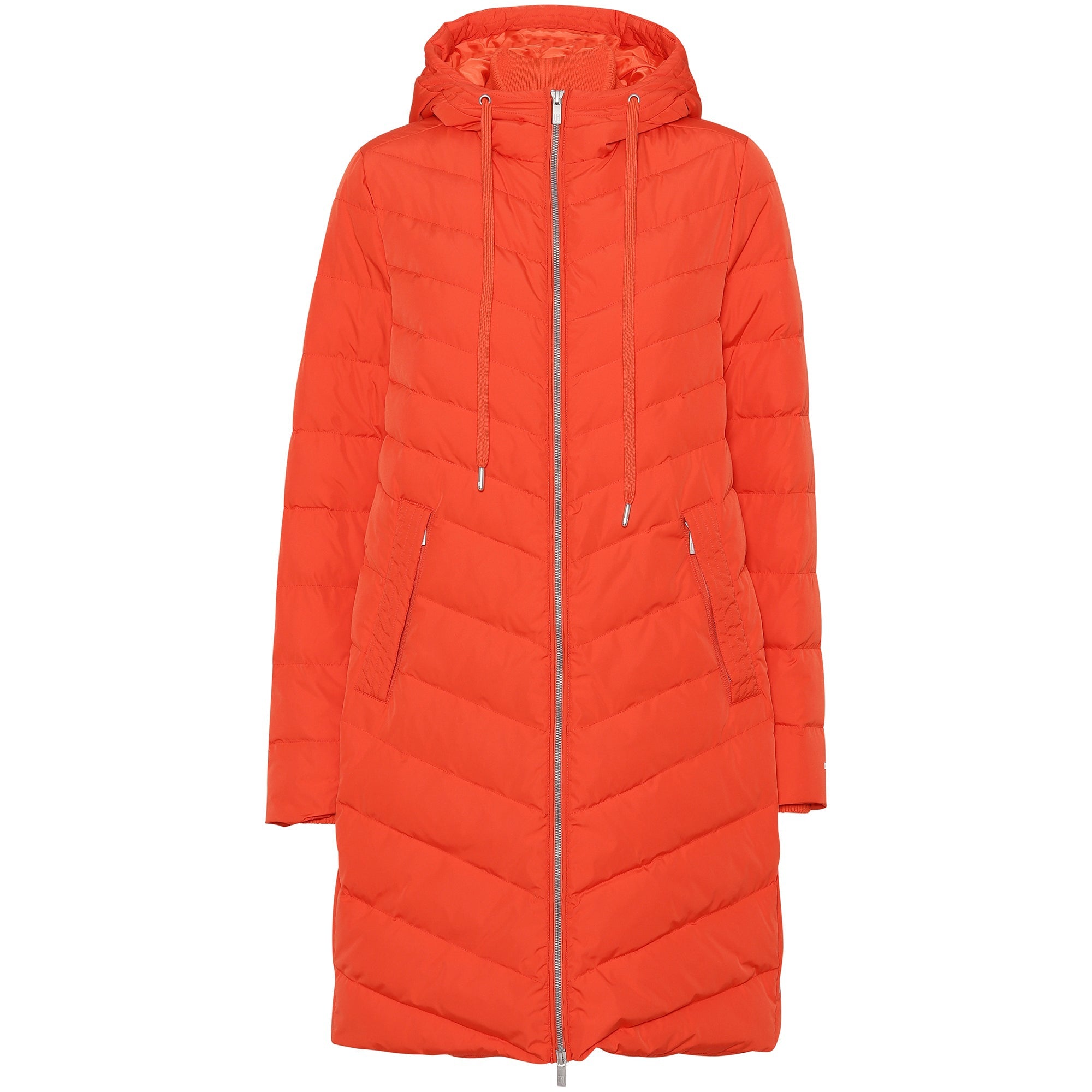 Winterjas PEPPY01 - 363 Warm Orange | Warm Orange | Coat | Ilse Jacobsen