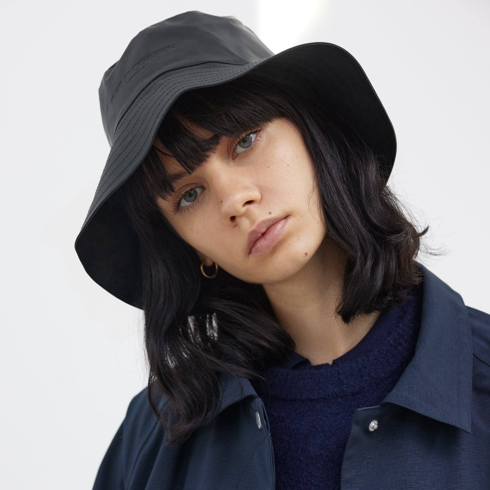 Regenhoed RAIN137 - 001 Black | Black | Hat | Ilse Jacobsen