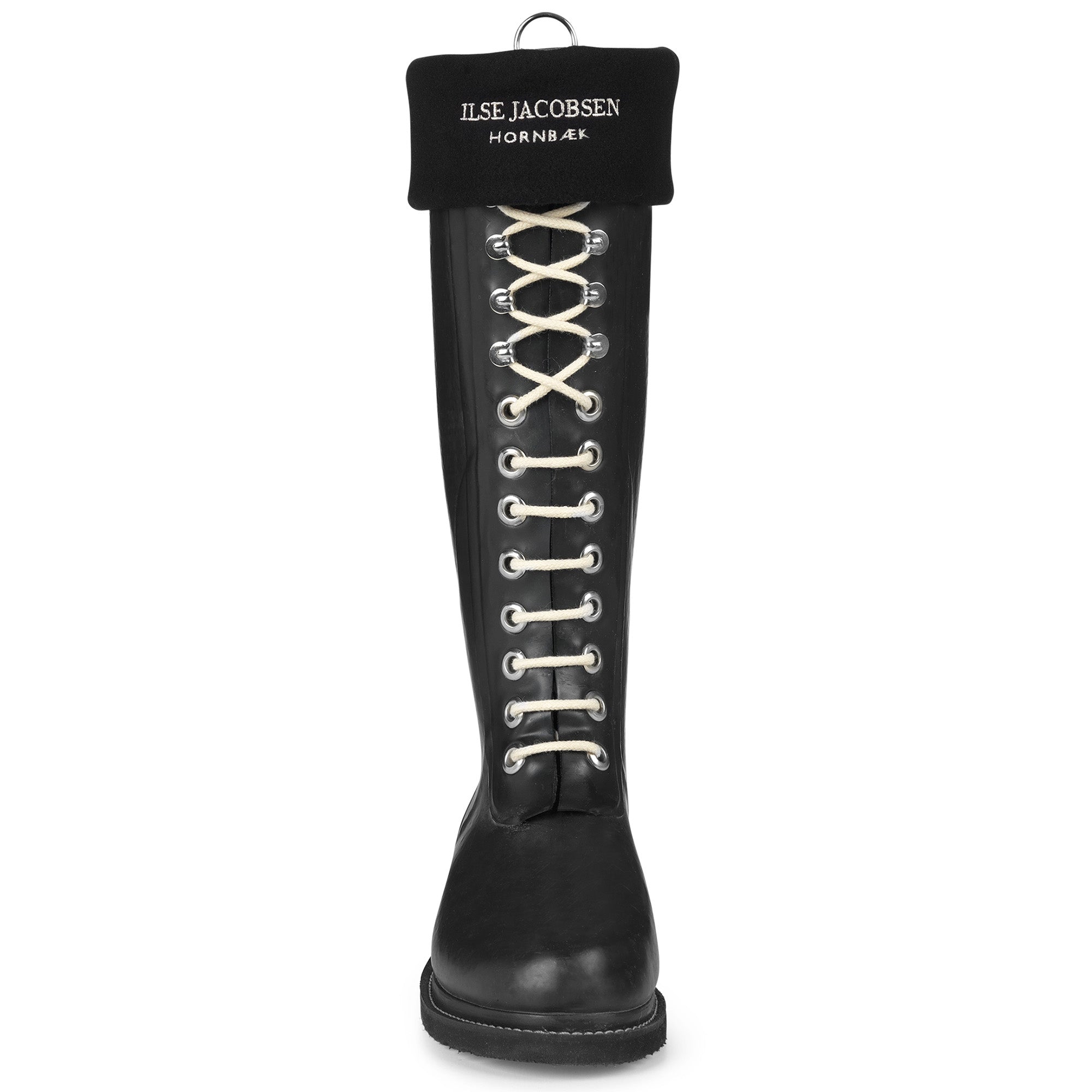 Fleecesock SOCK39 - 00112 Black Creme | Black Creme | Socks | Ilse Jacobsen