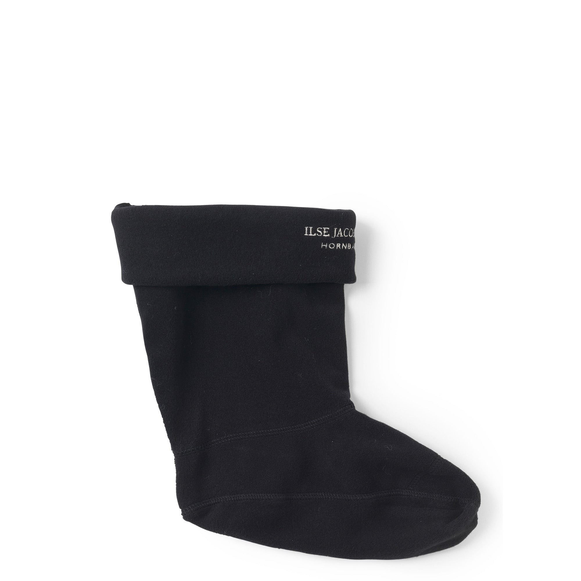 Fleecesock SOCK40 - 00112 Black Creme | Black Creme | Socks | Ilse Jacobsen