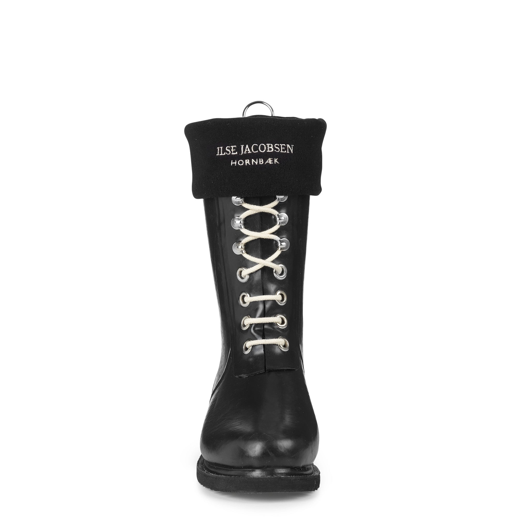 Fleecesock SOCK40 - 00112 Black Creme | Black Creme | Socks | Ilse Jacobsen