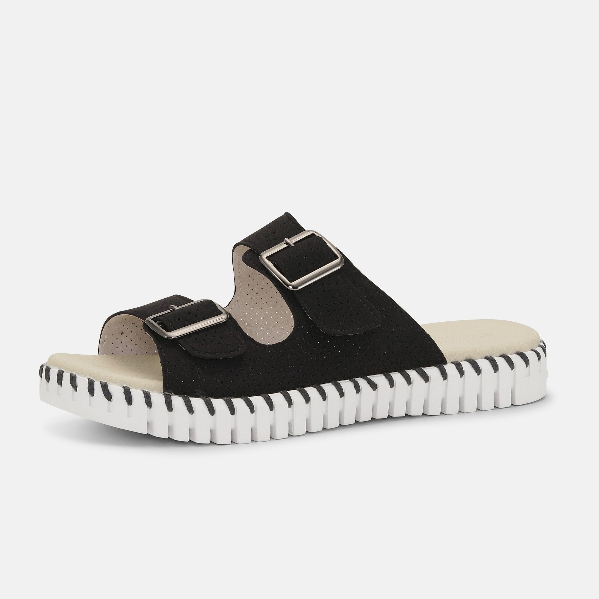 Sandalen TULIP1176LC - 001 Black | Black | Sandals | Ilse Jacobsen