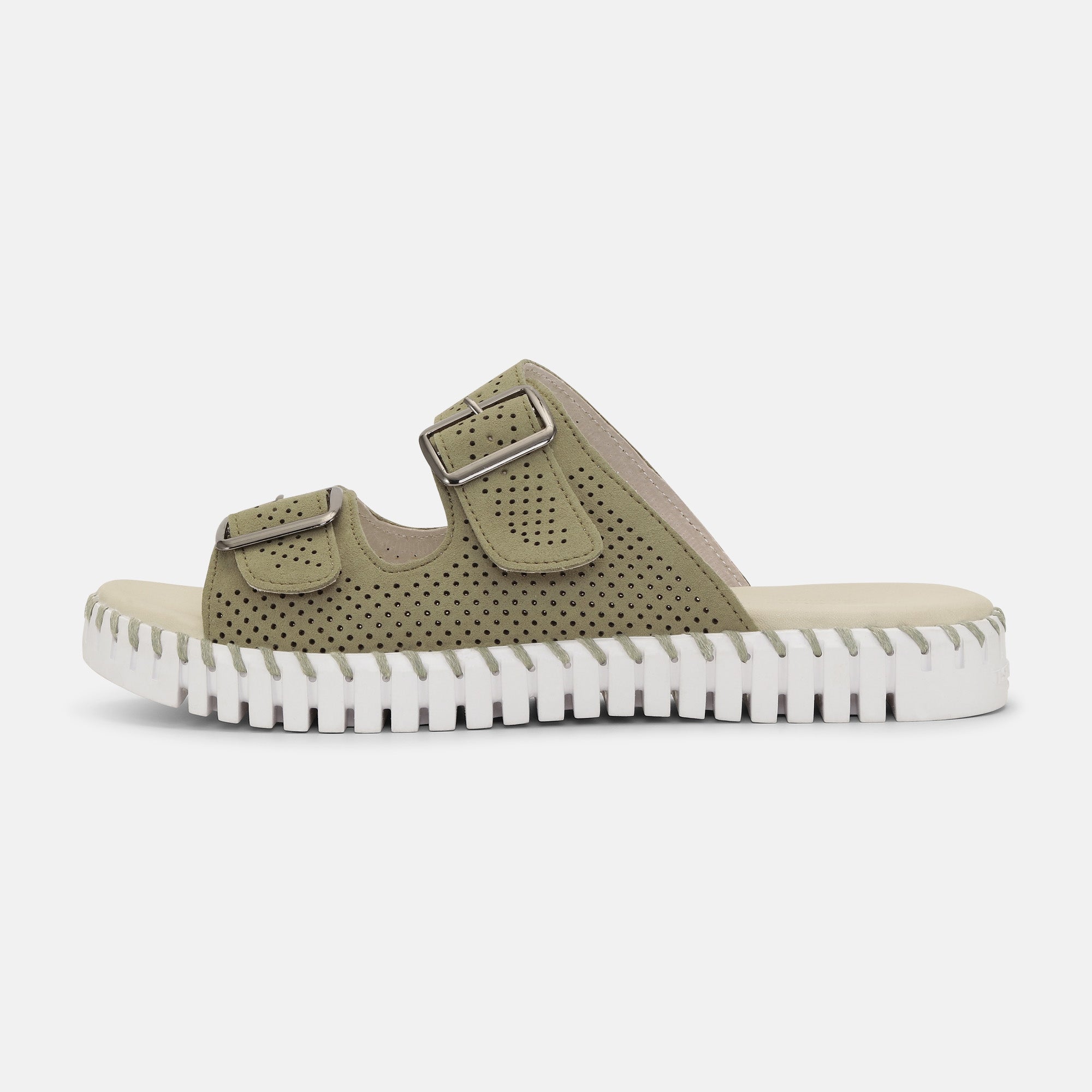 Sandalen TULIP1176LC - 410 Army | Army | Sandals | Ilse Jacobsen