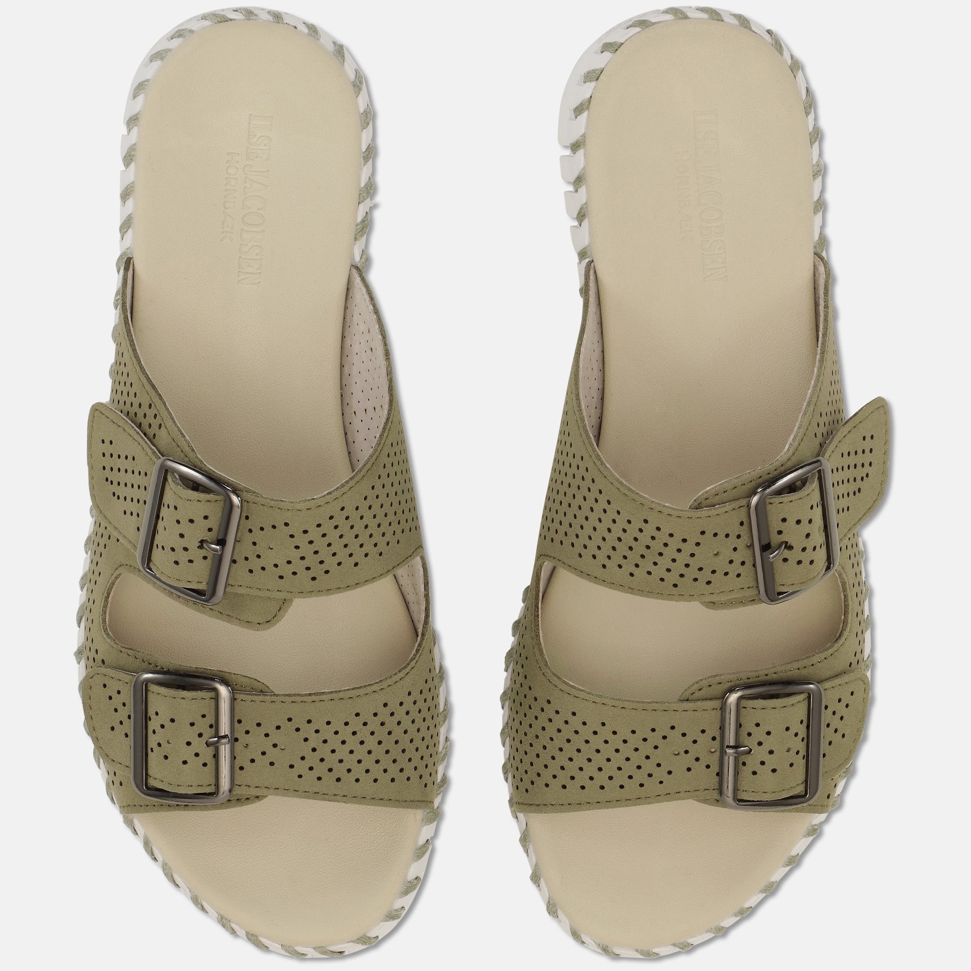 Sandalen TULIP1176LC - 410 Army | Army | Sandals | Ilse Jacobsen